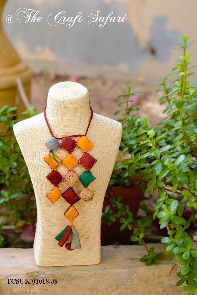 Kantha best sale bead necklace