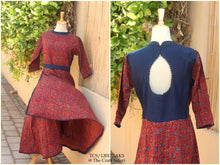 Load image into Gallery viewer, Ajrakh Swing Dress
