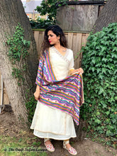 Load image into Gallery viewer, Multicoloured Kantha Scarf
