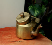Load image into Gallery viewer, Antique Brass Kettle