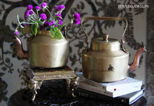Load image into Gallery viewer, Antique Brass Kettle