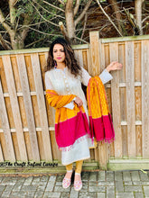 Load image into Gallery viewer, Yellow Oversized Long Unisex Scarf
