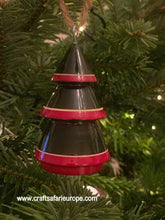 Load image into Gallery viewer, Green Wooden Christmas Tree Ornament
