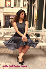 Load image into Gallery viewer, Dark Grey Swing Dress
