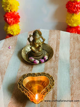 Load image into Gallery viewer, Antique Heart Diya (Set of 2)
