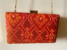 Load image into Gallery viewer, Orange Patola Clutch
