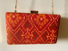 Load image into Gallery viewer, Orange Patola Clutch
