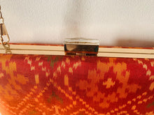 Load image into Gallery viewer, Orange Patola Clutch
