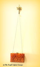 Load image into Gallery viewer, Orange Patola Clutch
