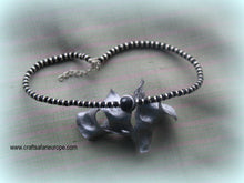 Load image into Gallery viewer, Silver Black  Beaded Anklets