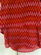 Load image into Gallery viewer, Red Ikat Top