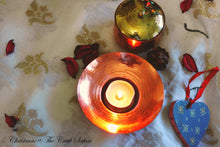 Load image into Gallery viewer, Copper Tea Light holder
