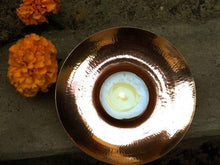 Load image into Gallery viewer, Copper Tea Light holder
